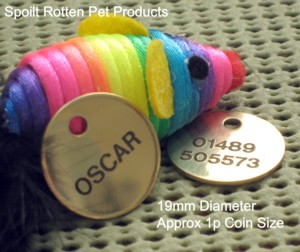 19mm Tiny Chrome or Brass Disc - �5.99
