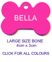 Large Coloured Bone Tag - �5.99