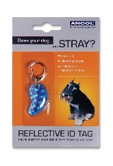 Reflective Dog Pendant 